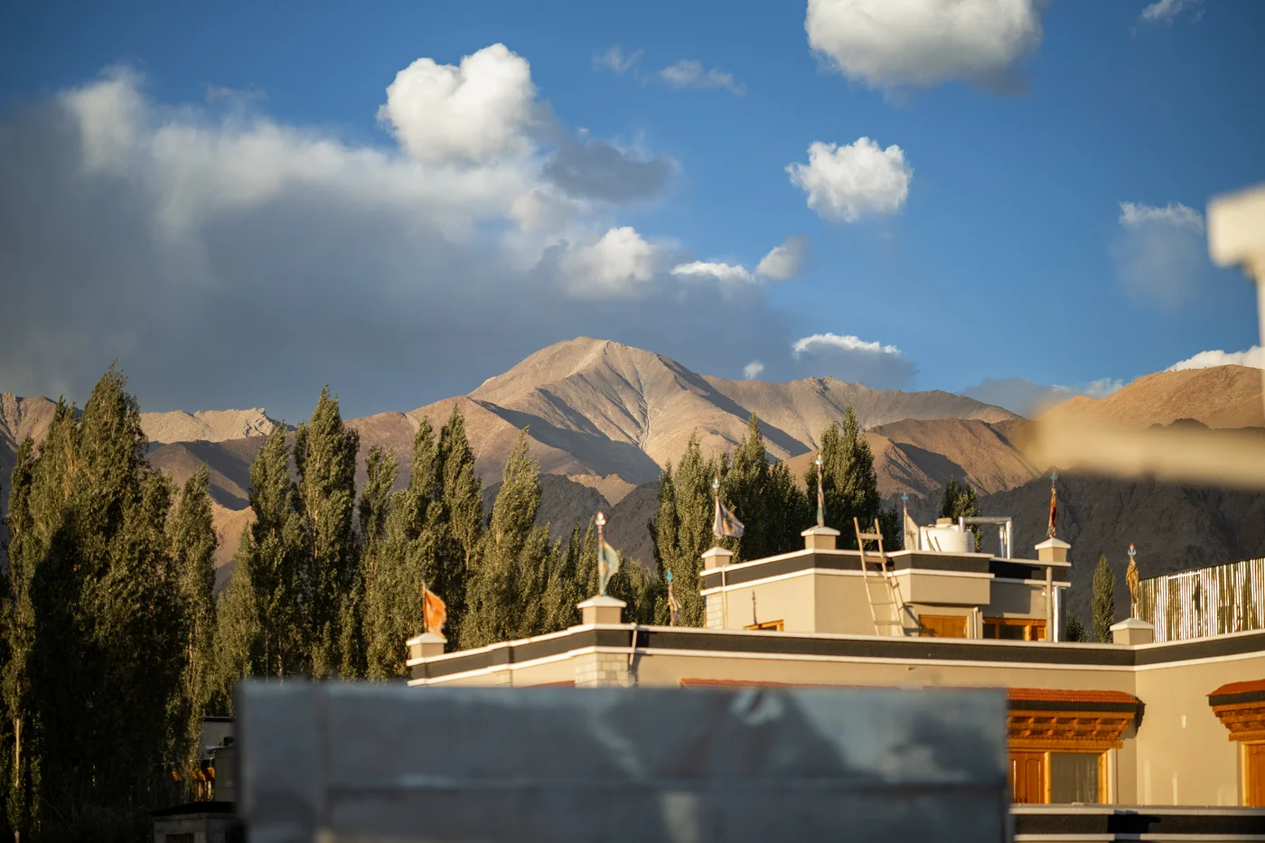 Snow Capped Peaks from Mountain View Room